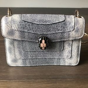 bvlgari python bag
